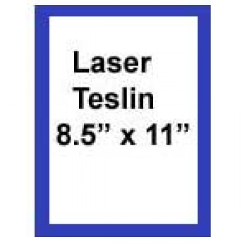 Teslin Sheet Letter Size 14mil Laser  - 50 shts per box